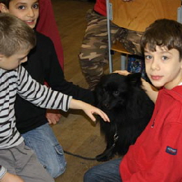 Mittelspitz beim Grundschulbesuch