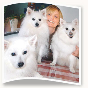 Spitz-Dame-steht-an-der-Spitze
